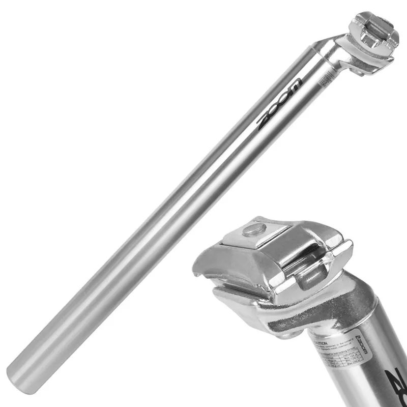 Wspornik siodła Zoom SP-C212, średnica 31,6 mm, srebrny Premium