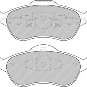 Darmowa dostawa FCP1318H DS2500 FERODO KLOCKI HAMULCOWE