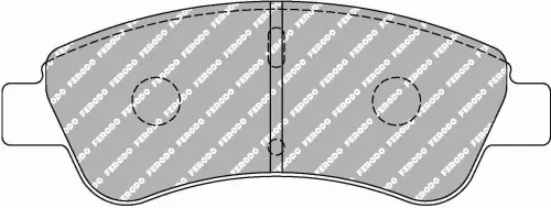 FCP1399H DS2500 FERODO KLOCKI HAMULCOWE Darmowa dostawa