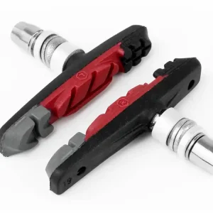 Wyprzedaż Klocki hamulcowe Accent V-Brake 3-Function grafitowo-czerwono-czarne