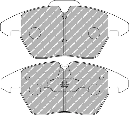 Niska cena FCP1641W DS1.11 FERODO KLOCKI HAMULCOWE