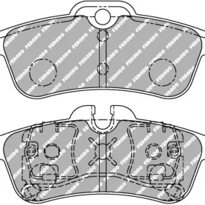 FCP1676H FERODO KLOCKI HAMULCOWE (kpl.) Rabat