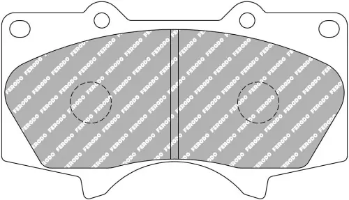 Tylko dziś FCP1698H DS2500 FERODO KLOCKI HAMULCOWE