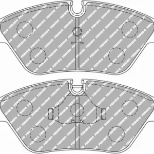 Tylko dziś FCP256R DS3000 FERODO KLOCKI HAMULCOWE