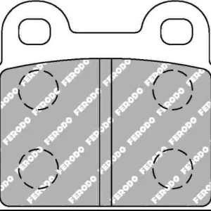 Rabat FCP3H DS2500 FERODO KLOCKI HAMULCOWE