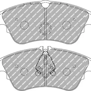 FCP4044H DS2500 FERODO KLOCKI HAMULCOWE Rabat