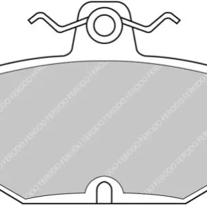 FCP408H FERODO KLOCKI HAMULCOWE (kpl.) Kup teraz