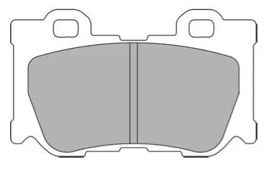 FCP4173H FERODO KLOCKI HAMULCOWE (kpl.) Nowość