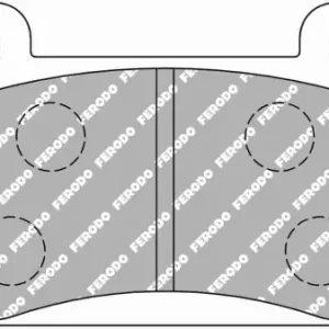 FCP461H DS2500 FERODO KLOCKI HAMULCOWE Oryginalny