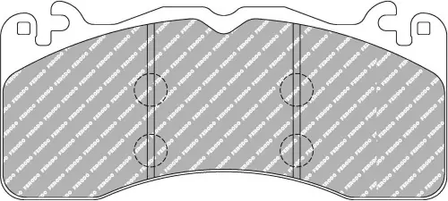 Oferta limitowana FCP4711H DS2500 FERODO KLOCKI HAMULCOWE