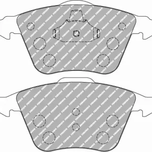 FCP4223H DS2500 FERODO KLOCKI HAMULCOWE Oryginalny