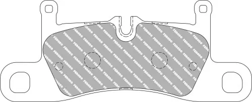 Tani FCP4424H FERODO KLOCKI HAMULCOWE (kpl.)