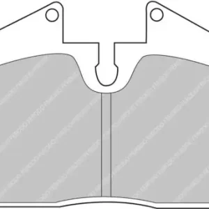 FCP451H DS2500 FERODO KLOCKI HAMULCOWE Popularny