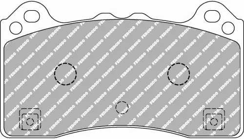 Tylko dziś FCP4830H DS2500 FERODO KLOCKI HAMULCOWE