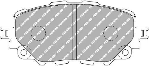FCP4873Z FERODO KLOCKI HAMULCOWE (kpl.) Bezpieczna płatność
