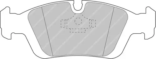 Najlepsza cena FCP725R D3000 FERODO KLOCKI HAMULCOWE