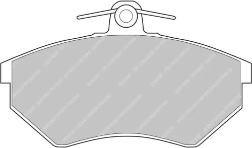 FCP774R D3000 FERODO KLOCKI HAMULCOWE Premium