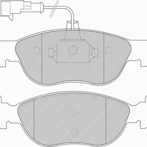 FDS1056 FERODO KLOCKI HAMULCOWE Popularny
