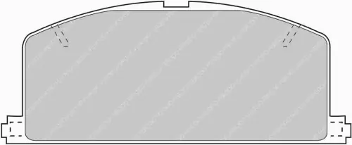 FDS308 FERODO KLOCKI HAMULCOWE Rabat