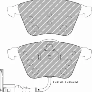 Bezpieczna płatność FDS4223 FERODO KLOCKI HAMULCOWE