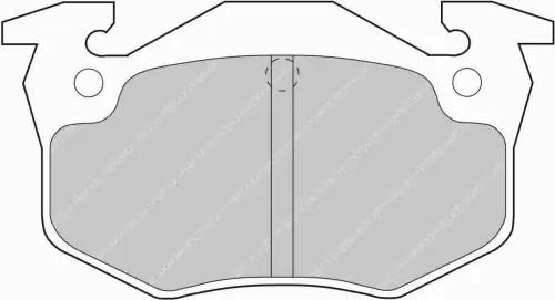 FDS558 FERODO KLOCKI HAMULCOWE Oferta limitowana