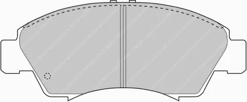 FDS777 FERODO KLOCKI HAMULCOWE Oryginalny