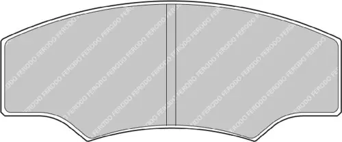 Autentyczny FRP218H DS2500 FERODO KLOCKI HAMULCOWE