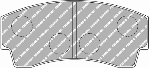 FRP219H DS2500 FERODO KLOCKI HAMULCOWE Nowość