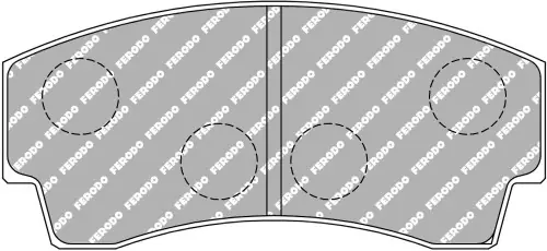 Wysoka jakość FRP219R FERODO KLOCKI HAMULCOWE (kpl.)