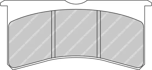 Popularny FRP3097W DS1.11 FERODO KLOCKI HAMULCOWE