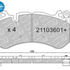 GALFER/SDT21103601+ klocki hamulcowe Zwrot pieniędzy