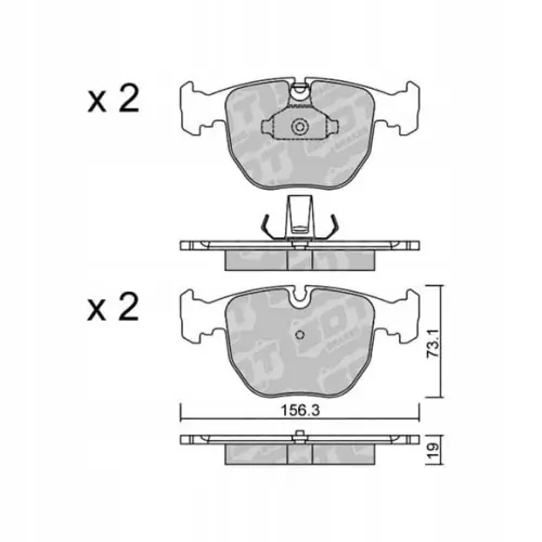 Zwrot pieniędzy GALFER/SDT 2108201 klocki hamulcowe