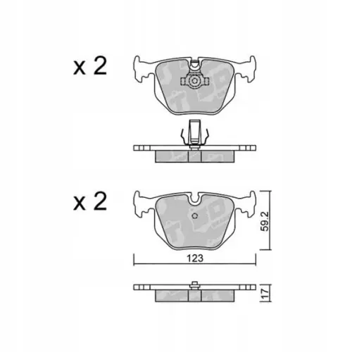 Zwrot pieniędzy GALFER/SDT 2108301 klocki hamulcowe