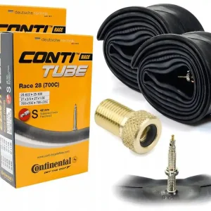 Wysoka jakość Dętki Continental 28 presta 0,75 -1,0 + ADAPTER