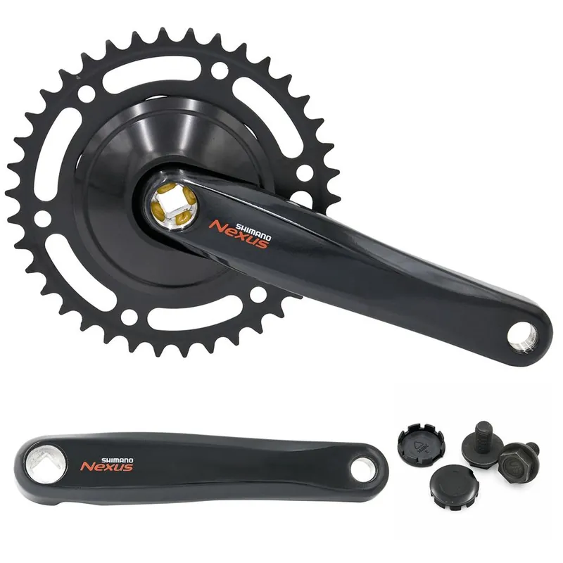 Niska cena Mechanizm Korbowy Shimano Nexus FC-C6000, 1rz, 38T, 170mm, czarny