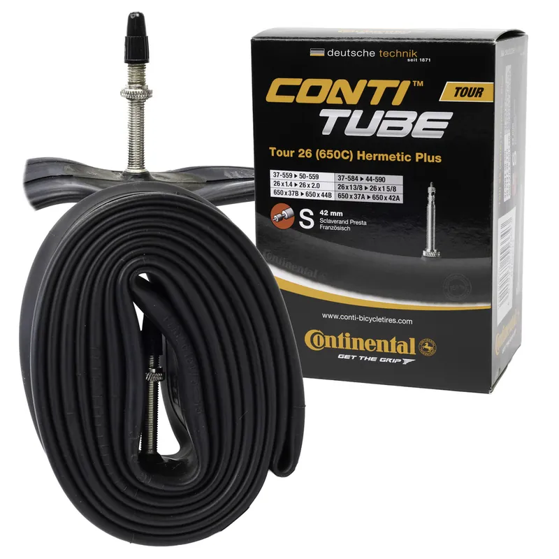 Bezpieczna płatność Dętka Continental Tour 26 HERMETIC PLUS 37/47-559, wentyl presta 42 mm