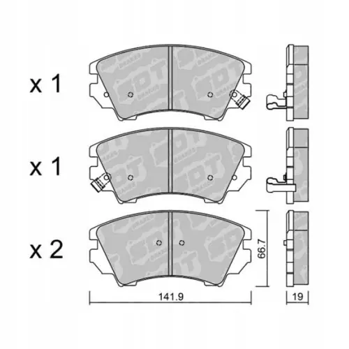 GALFER/SDT 2117100 klocki hamulcowe Oferta