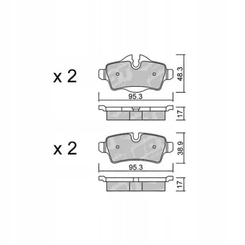 GALFER/SDT 2127300 klocki hamulcowe Ekspresowa dostawa