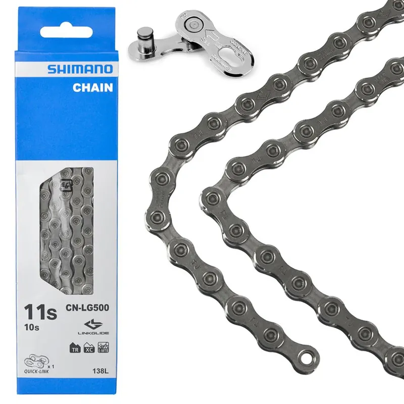 Łańcuch 9/10/11-rzędowy Shimano CN-LG500 138 ogniw, Quick Link, Linkglide Promocja