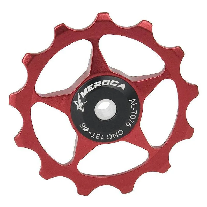 Kółko przerzutki 13T aluminiowe czerwone Wyprzedaż