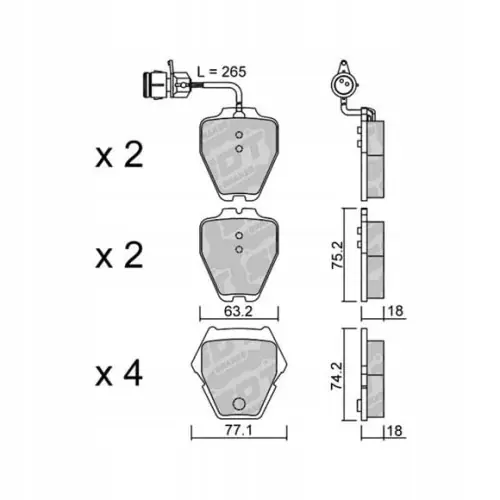 GALFER/SDT 2127900 klocki hamulcowe Ostatnia szansa