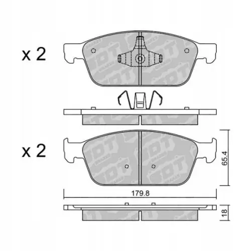 GALFER/SDT 2136900 klocki hamulcowe Tylko dziś