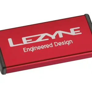 Zestaw łatek Lezyne Repair Kit Metal, aluminiowa obudowa, czerwona Wysoka jakość