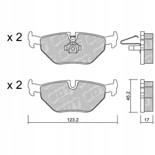 GALFER/SDT 2146200 klocki hamulcowe Zwrot pieniędzy