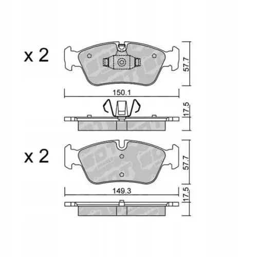 GALFER/SDT 2146400 klocki hamulcowe Ostatnia szansa