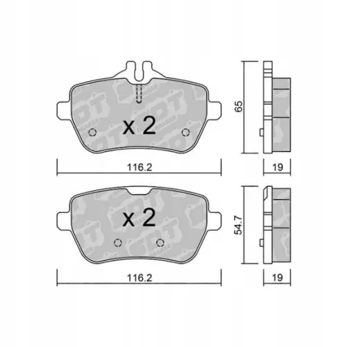 GALFER/SDT 2151100 klocki hamulcowe Oferta