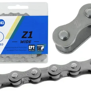 Łancuch KMC Z1 szeroki EPT 1/2 x 1/8, 128 ogniw, 8.6 mm, 1-rzędowy Oferta limitowana