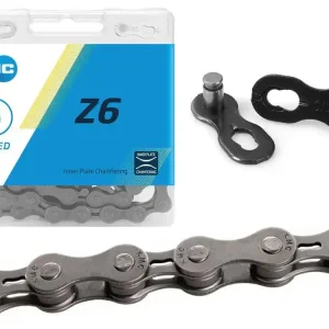 Łańcuch KMC Z6 szary 5,6 rz, 114 ogniw, 7,3 mm Nowość