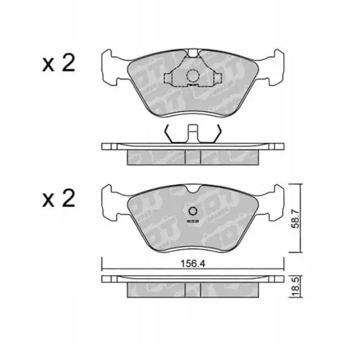 GALFER/SDT 2173800 klocki hamulcowe Kup teraz