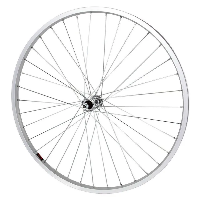 Koło przednie 26" Piasta stalowa, obręcz aluminiowa, srebrne Najlepsza cena